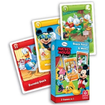 Galda spēļu komplekts Cartamundi Mickey Mouse Blac