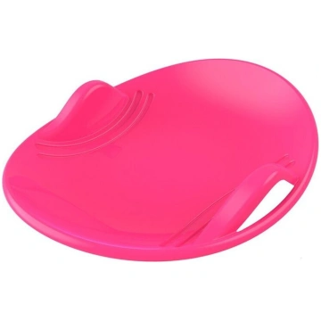 Apaļš slidkalniņš Round Slide Snow, rozā, 5057