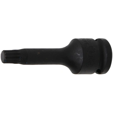 Impact Bit Socket | 12.5 mm (1/2") drive | Spline