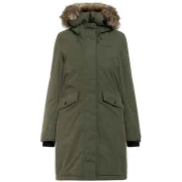 Didriksons sieviešu jaka Erika Parka Deep Green 50