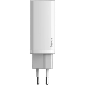 Baseus GaN2 Lite PD Lādētājs 65W / 1x USB-C / 1x U