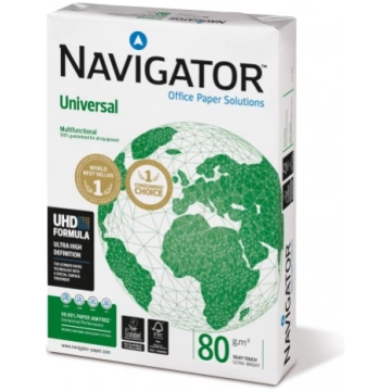 Papīrs NAVIGATOR Universal, 80 g/m2, A4, 500 lapas