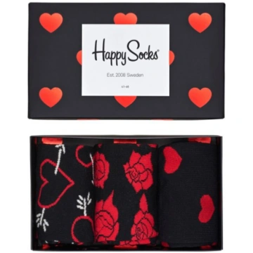 Happy Socks zeķu dāvanu kompl. VALENTINES DAY GIFT