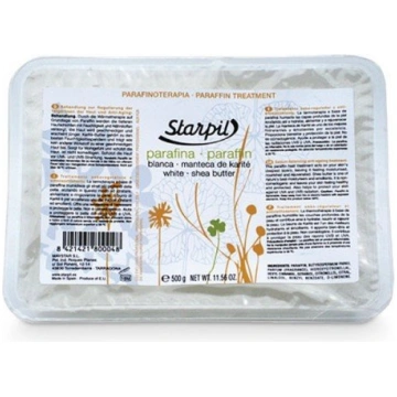 Baltais parafīns ar karitē eļļu, 500g