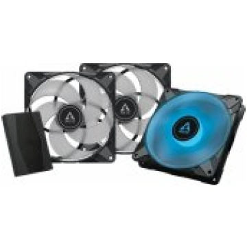 Arctic P14 PWM PST RGB 3-pack + Hub 140 mm Case Fa