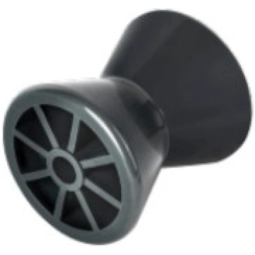 Centra rullis PVC, pelēks, ADP02/3604