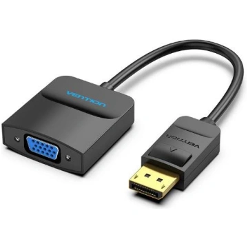 I/O ADAPTER DP TO VGA/0.15M BLACK HBFBB VENTION