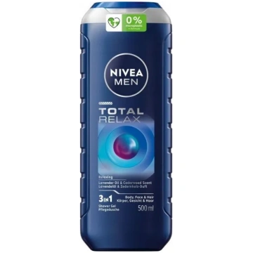 NIVEA_Men Total Relax dušas želeja 500ml