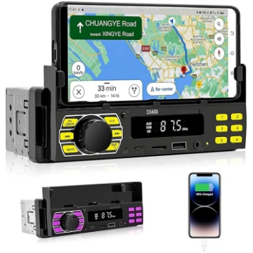 1 DIN autoradio ar Bluetooth - MP3 aplikāciju vadī