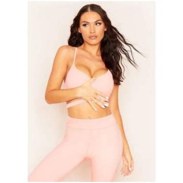 Missy Sport Cross Strap Gym Bralet
