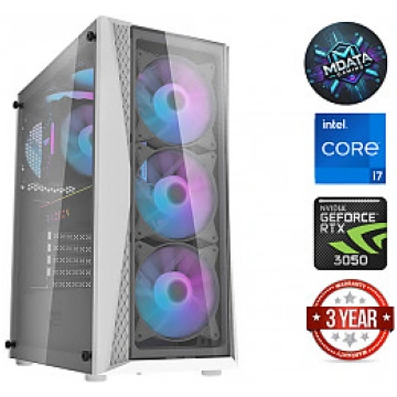 MDATA GAMING i7-12700KF 16GB 1TB SSD RTX 3050 Wind