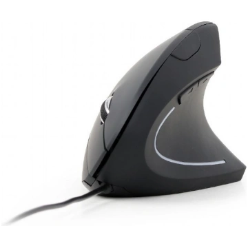 Ergonomic optical mouse 6-button -black