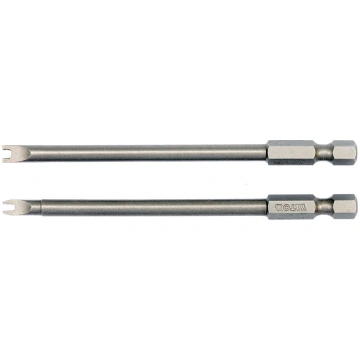 SCREWDRIVER BITS 1/4", 2pc, : NR4 X100MM; NR8 X100