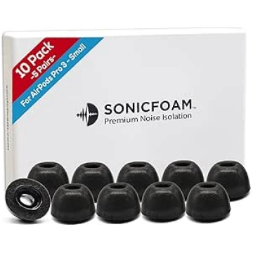 SONICFOAM Air-3-Pro Airpods Pro 3 Small Black Memo