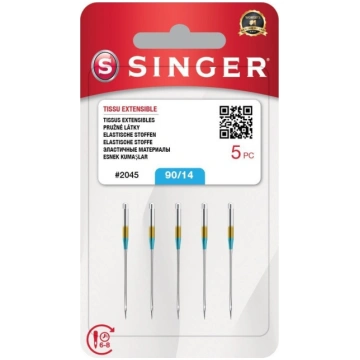 SINGER needle N2045 -14/90 blister 5pcs stretch ( 