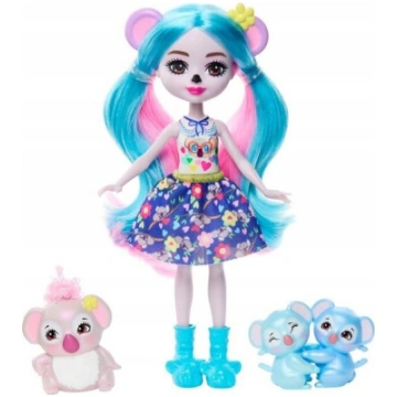 Enchantimals Kwala Koala panda ģimenes lelle Joett