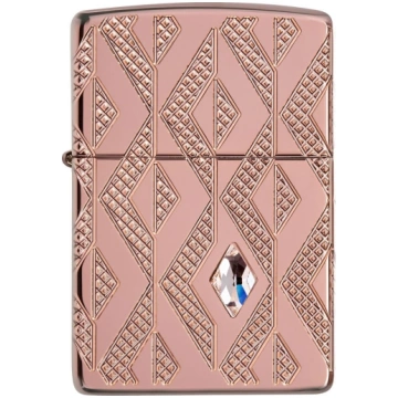 Zippo Lighter 49702 Armor® Geometric Diamond Patte