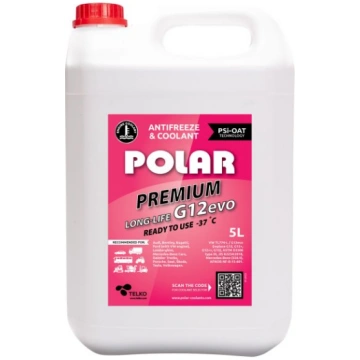 POLAR dzesēšanas škidrums Premium Long-Life G12evo