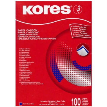 Kopējamais papīrs KORES 1200 A4 100lp. zils