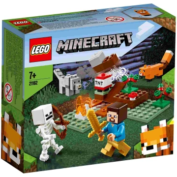 21162 LEGO® Minecraft Piedzīvojums taigā, 7+ gadi