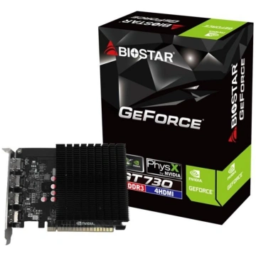 Biostar GT 730 4GB 4xHDMI graphics card VN7313TG46