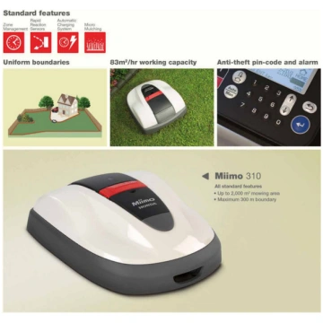 Robotizēts zāles pļāvējs Honda Miimo HRM310 2000m2