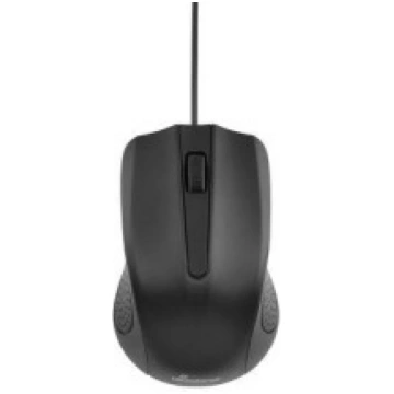 MOUSE USB OPTICAL BLACK/3-BUTTON MROS210 MEDIARANG