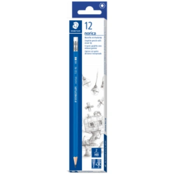 Zīmulis STAEDTLER Norica HB ar dzēšgumiju 200-0643