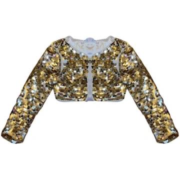 "H&M" zeltaina bolero jaciņa 116