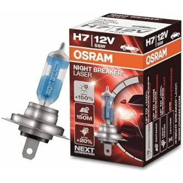 OSRAM spuldze H7 55W 12V +150% | OS-64210NL