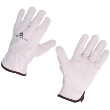 Protective gloves; Size: 8; natural leather; FBN49