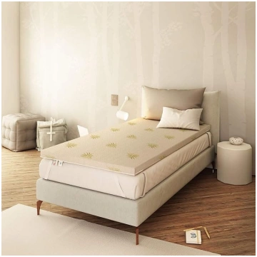 Baldiflex 3ft Single Memory Foam Mattress Topper, 