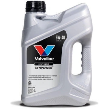 Motoreļļa VALVOLINE SYNPOWER 5W-40 4L
