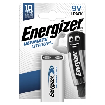 ENERGIZER Ultimate Lithium 9V B1 baterija 76389003