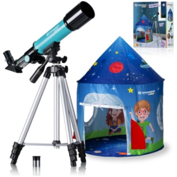 Bresser Junior 50/360 teleskops bērniem ar telti 8