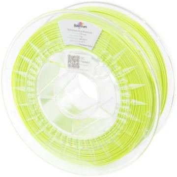 Filaments PLA Premium FLUO YELLOW 1kg Spectrum SPE