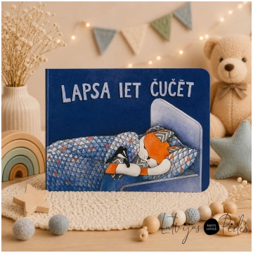 Grāmata bilžu Lapsa iet čučēt TUTAS LIETAS