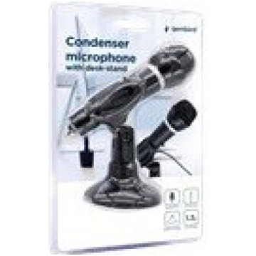 GEMBIRD Condenser microphone with stand MIC-D-04