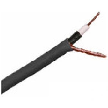 Evidence Audio Monorail Cable, 1 Foot, Black