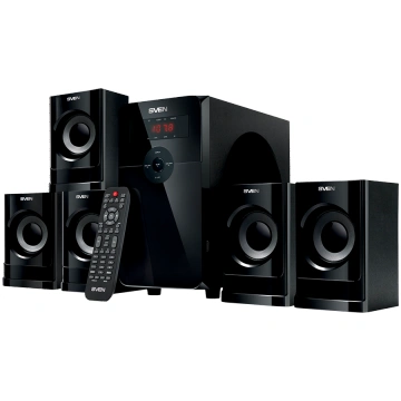 SVEN HT-201 Speakers, black (80W, Bluetooth, FM, U