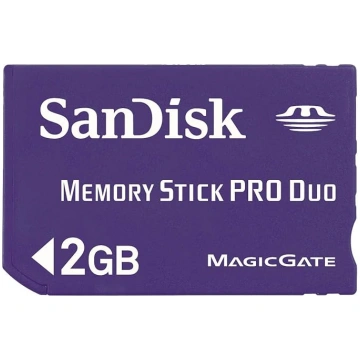 Sandisk Memory Stick Pro Duo ™ 2 GB 2 GB 2 GB MS a