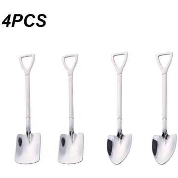 4pcs Creative Stainless Steel Shovel Watermelon Sp