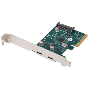 Lanberg PCI-Express X1 Card to 2X USB-C 3.2 GEN 2X