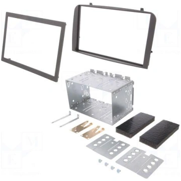 Radio frame | Alfa Romeo | 2 DIN | black PER.PIC. 
