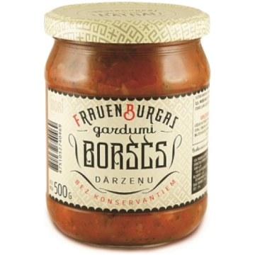 BORŠČS DĀRZEŅU FRAUENBURGAS GARDUMI 500G