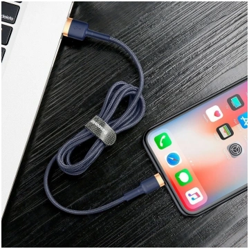 Baseus Cafule Lightning cable, 1.5A, 2m (Gold+Dark