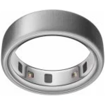 Oura Ring 4 smart ring, Brushed silver, size 7 JZ9