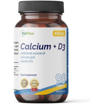 Kalcijs un D3 vitamīns Biofitus
