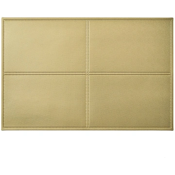 Table mat 45 x 30 cm Glamour AMBITION gold