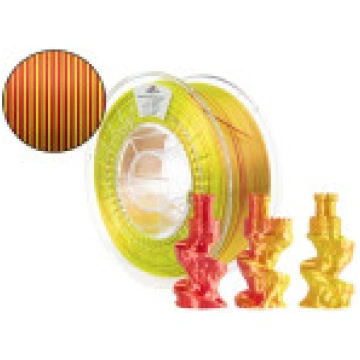 3D PLA plastmasa. divpusējs Magic silk SOLAR FLARE